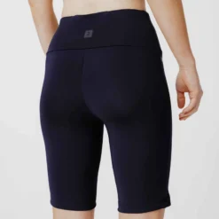 Kalenji Short Cycliste Running Gainant Femme - Run Dry 500 Support Bleu -Sportmania short cycliste running gainant femme run dry 500 support bleu 3