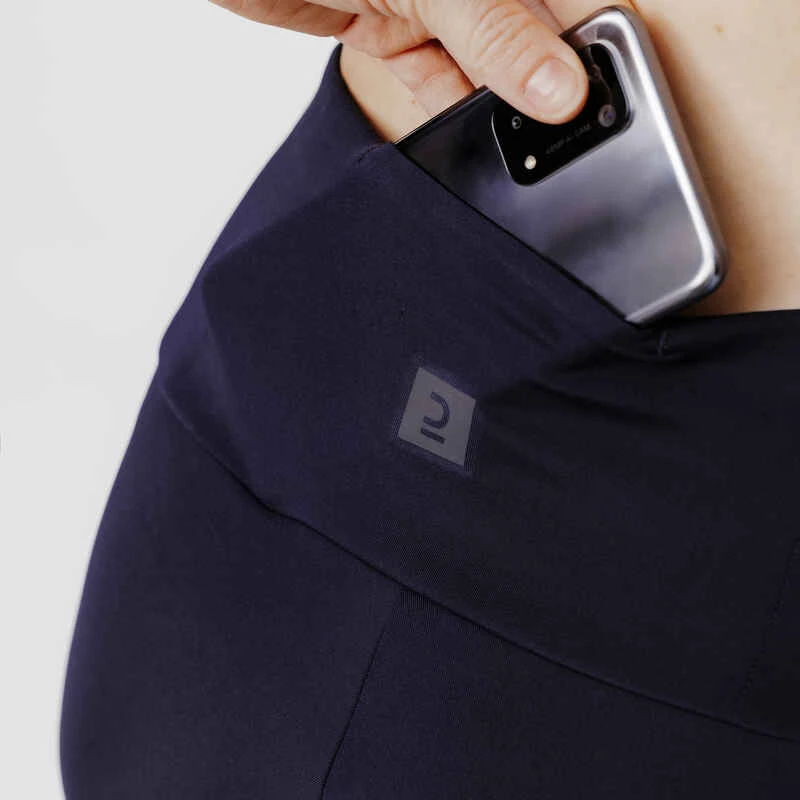 Kalenji Short Cycliste Running Gainant Femme - Run Dry 500 Support Bleu – Image 5