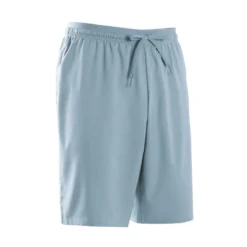 Kipsta Short De Football VIRALTO SOLO Adulte Gris & Rose Fluo