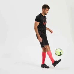 Kipsta SHORT DE FOOTBALL VIRALTO II NOIR & GRIS ANTHRACITE -Sportmania short de football viralto ii noir gris anthracite 8