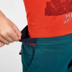 Quechua Short De Randonnée - MH100 Vert - Enfant 7-15 Ans - 16 Quechua Short De Randonnée - MH100 Vert - Enfant 7-15 Ans - -Sportmania short de randonnee mh100 gris enfant 7 15 ans 1 6