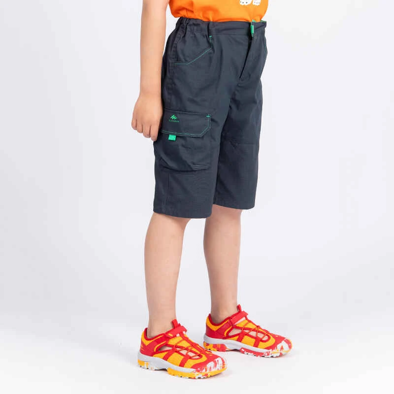 Quechua Short De Randonnée - MH500 KID Gris Foncé - Enfant 2-6 Ans 3 Quechua Short De Randonnée - MH500 KID Gris Foncé - Enfant 2-6 Ans – Image 3