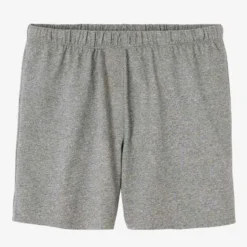 Short Court Fitness Homme - 100 Gris 12 Short Court Fitness Homme - 100 Gris -Sportmania short de sport coton fitness court 4