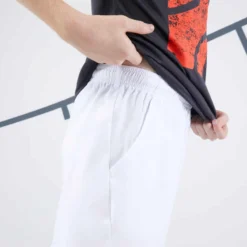 Artengo Short De Tennis Garcon - TSH100 Blanc -Sportmania short de tennis 100 enfant artengo blanc 3