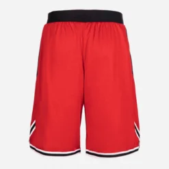 SHORT BASKETBALL REVERSIBLE HOMME/FEMME - SH500R ROUGE BEIGE -Sportmania short reversible de basketball pour homme sh500r blanc marine 4