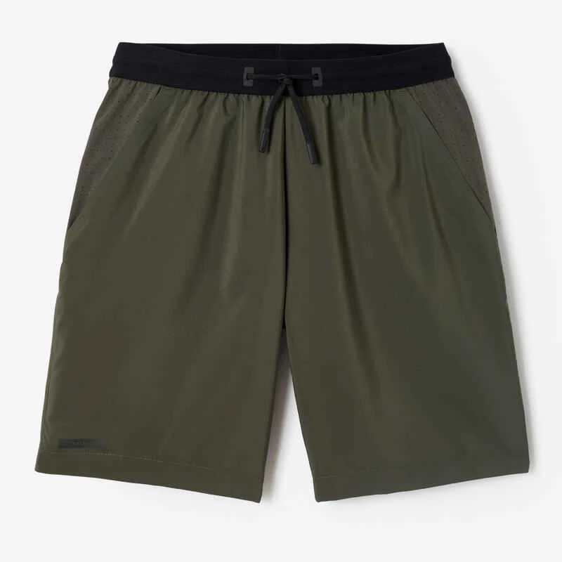 Kalenji Short Running Respirant Homme - Dry+ Olive Noire 6 Kalenji Short Running Respirant Homme - Dry+ Olive Noire – Image 6