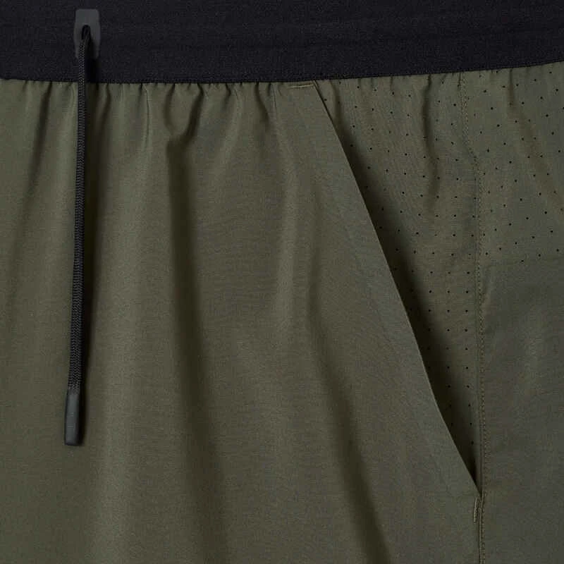 Kalenji Short Running Respirant Homme - Dry+ Olive Noire 7 Kalenji Short Running Respirant Homme - Dry+ Olive Noire – Image 7