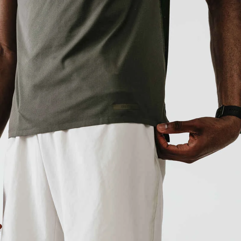 SHORT 2 EN 1 DE RUNNING HOMME AVEC BOXER Intégré KALENJI DRY + BEIGE LIN 4 SHORT 2 EN 1 DE RUNNING HOMME AVEC BOXER Intégré KALENJI DRY + BEIGE LIN – Image 4