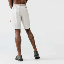SHORT 2 EN 1 DE RUNNING HOMME AVEC BOXER Intégré KALENJI DRY + BEIGE LIN 12 SHORT 2 EN 1 DE RUNNING HOMME AVEC BOXER Intégré KALENJI DRY + BEIGE LIN -Sportmania short running run dry noir homme 4