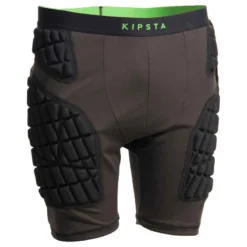 Sous Short De Protection Rugby Adulte Gris Vert