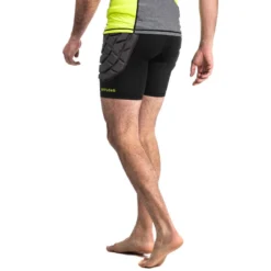 Sous-short De Protection Rugby Homme R500 Noir Jaune -Sportmania sous short de protection rugby homme r500 noir jaune 3