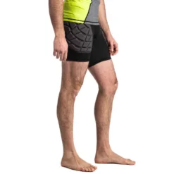 Sous-short De Protection Rugby Homme R500 Noir Jaune -Sportmania sous short de protection rugby homme r500 noir jaune 8