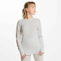 Kipsta Sous-vêtement Keepdry 500 Adulte Manches Longues Blanc -Sportmania sous vetement adulte keepdry 500 noir 3