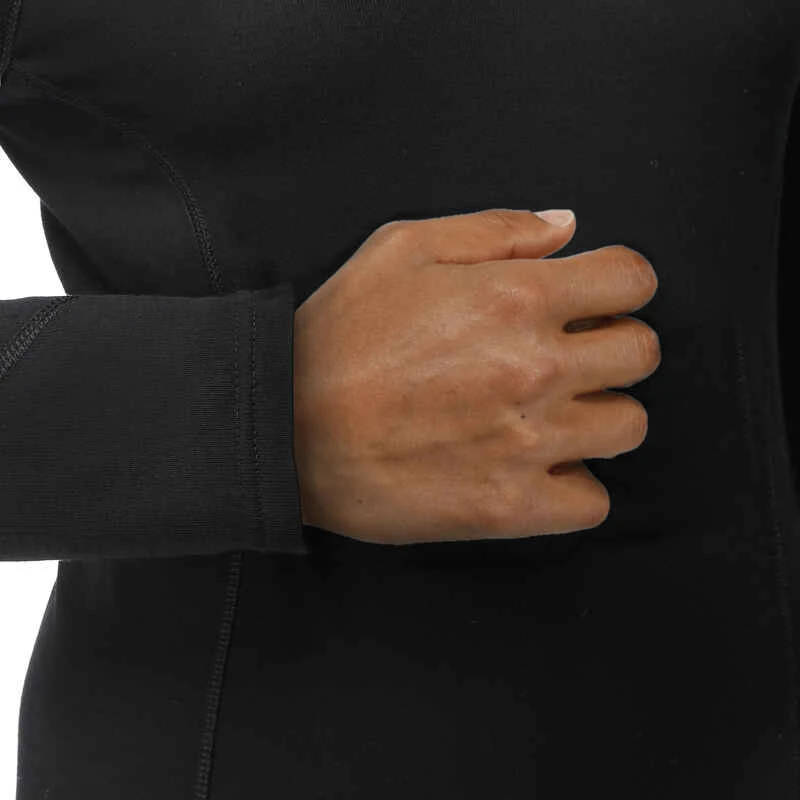 WEDZE Sous-vêtement De Ski Homme 100 Haut Noir 8 WEDZE Sous-vêtement De Ski Homme 100 Haut Noir – Image 8