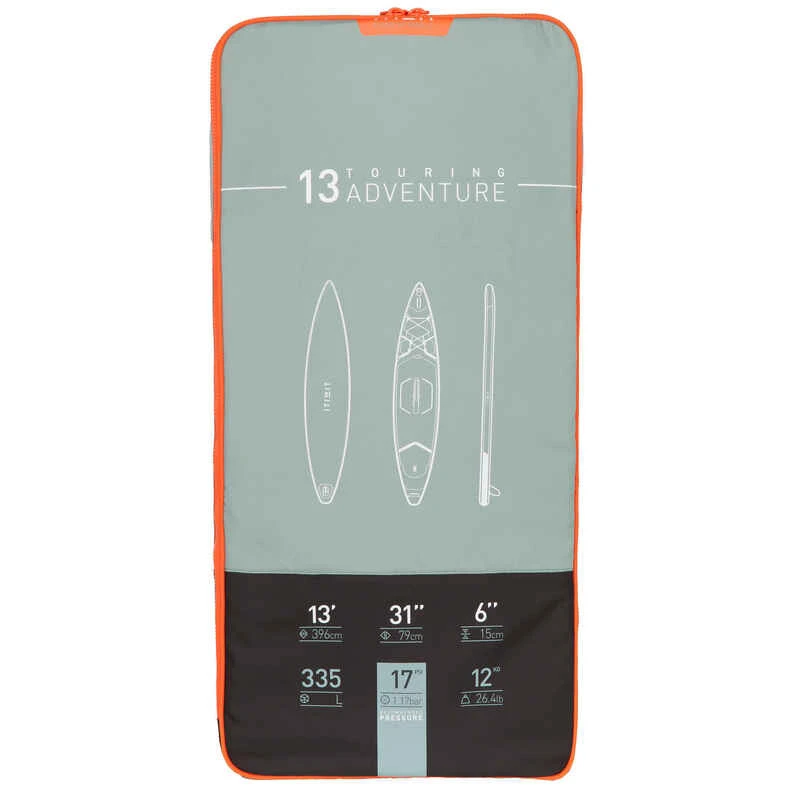 STAND UP PADDLE GONFLABLE RANDONNÉE DROPSTITCH RENFORCÉ X500 / 13"-31'VERT 17 STAND UP PADDLE GONFLABLE RANDONNÉE DROPSTITCH RENFORCÉ X500 / 13"-31'VERT – Image 17