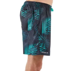 Surf Boardshort Court 100 Palm Mint -Sportmania surf boardshort court 100 palm black 2