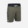 Surf Boardshort Standard 500 Patch Kaki