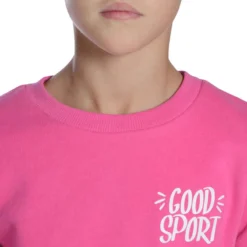 Survêtement 100 Gym Fille Rose Imprimé Warm'y -Sportmania survetement 100 gym fille rose imprime warm y 5