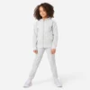 Survêtement Chaud Enfant - 500 Gris Avec Zip Doré