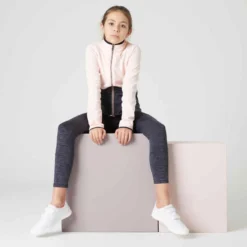 Survêtement Enfant Synthétique Respirant - S500 Gris Foncé Et Rose