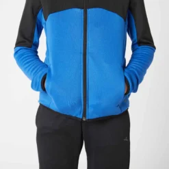 Survêtement Enfant Synthétique Respirant - S500 Bleu Et Noir -Sportmania survetement enfant synthetique respirant s500 bleu et noir 4