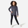 Survêtement Enfant Synthétique Respirant - S500 Noir Et Gris Chiné Foncé