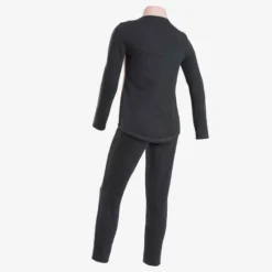 Survêtement Ensemble Chaud 100 Fille GYM ENFANT Rose Clair/gris Warmy Zip -Sportmania survetement ensemble chaud 100 fille gym enfant rose clairslashgris warmy zip 2