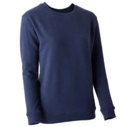 Sweat Fitness Femme - 100 Bleu Marine -Sportmania sweat 100 femme bleu marine 5