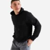 Sweat De Fitness Essentiel Respirant Capuche Homme - Noir Uni