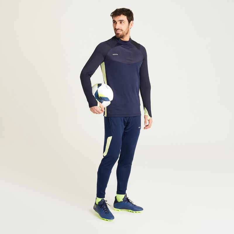 Kipsta Sweat De Football 1/2 Zip Adulte TRAXIUM Gris Marine Et Bleu 7 Kipsta Sweat De Football 1/2 Zip Adulte TRAXIUM Gris Marine Et Bleu – Image 7