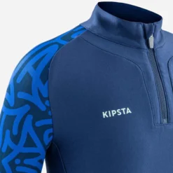 Kipsta Sweat De Football 1/2 Zip VIRALTO JR LETTERS Marine Et Bleu 12 Kipsta Sweat De Football 1/2 Zip VIRALTO JR LETTERS Marine Et Bleu -Sportmania sweat de football 1slash2 zip viralto solo jr noir gris et jaune fluo 2