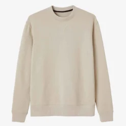 Sweat Crew Fitness Homme - 500 Essentials Lin 16 Sweat Crew Fitness Homme - 500 Essentials Lin -Sportmania sweat fitness droit homme col rond essentiel noir 6