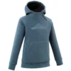 Quechua Sweat Polaire De Randonnée Gris Foncé - Enfant 7-15 Ans