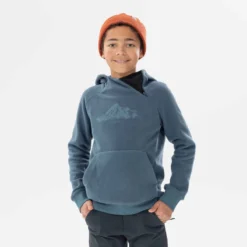 Quechua Sweat Polaire De Randonnée Gris Foncé - Enfant 7-15 Ans -Sportmania sweat polaire de randonnee gris fonce enfant 7 15 ans 2