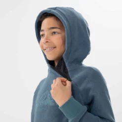 Quechua Sweat Polaire De Randonnée Gris Foncé - Enfant 7-15 Ans -Sportmania sweat polaire de randonnee gris fonce enfant 7 15 ans 4