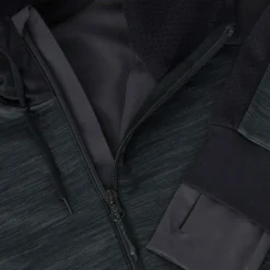 SWEAT ZIPPÉ A CAPUCHE DE RUNNING HOMME KALENJI WARM + NOIR -Sportmania sweat zippe a capuche de running homme kalenji warm noir 7