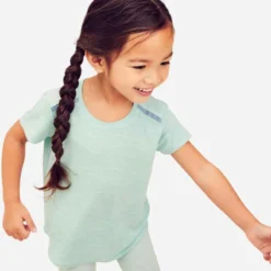 T-shirt Léger Respirant Enfant - 500 Turquoise