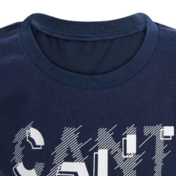 T-Shirt 500 Manches Courtes Gym Baby Imprimé Bleu Marine -Sportmania t shirt 500 manches courtes gym baby imprime bleu marine 5