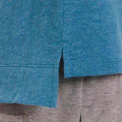 T-Shirt 500 Manches Longues Gym Garçon Imprimé Bleu Pétrole -Sportmania t shirt 500 manches longues gym garcon imprime bleu marine 9