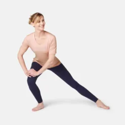 T-Shirt 510 Regular Pilates Gym Douce Femme Rose Printé -Sportmania t shirt 510 regular pilates gym douce femme rose printe 2