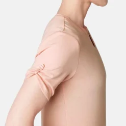 T-Shirt 510 Regular Pilates Gym Douce Femme Rose Printé -Sportmania t shirt 510 regular pilates gym douce femme rose printe 5