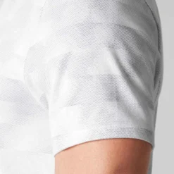 T-shirt 520 Slim Col Rond Gym Stretching Homme Blanc AOP -Sportmania t shirt 520 slim col rond gym stretching homme blanc aop 5