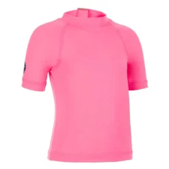 T-shirt Anti UV Bébé Manches Courtes Rose