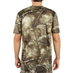 T-SHIRT CHASSE MANCHES COURTES 100 RESPIRANT CAMOUFLAGE TREEMETIC -Sportmania t shirt chasse respirant 100 manches courtes camouflage foret 4