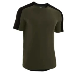 T-Shirt Coton Extensible Fitness Tombé Arrondi Slim Kaki 13 T-Shirt Coton Extensible Fitness Tombé Arrondi Slim Kaki -Sportmania t shirt coton extensible fitness tombe arrondi slim kaki 6