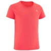 Quechua T Shirt De Randonnée - MH500 Corail - Enfant 7-15 Ans