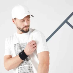 Artengo T-Shirt De Tennis Homme - TTS Soft Blanc Cassé -Sportmania t shirt de tennis homme tts soft marine 3