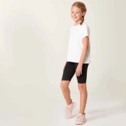 T-SHIRT FILLE COTON Blanc -Sportmania t shirt fille coton gris 4