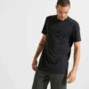 T-shirt De Fitness Essentiel Respirant Col Rond Homme - Noir