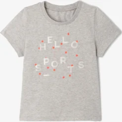 T-shirt Manches Courtes 100 Lotx2 Gris/Rose 12 T-shirt Manches Courtes 100 Lotx2 Gris/Rose -Sportmania t shirt manches courtes 100 lotx2 grisslashrose 2